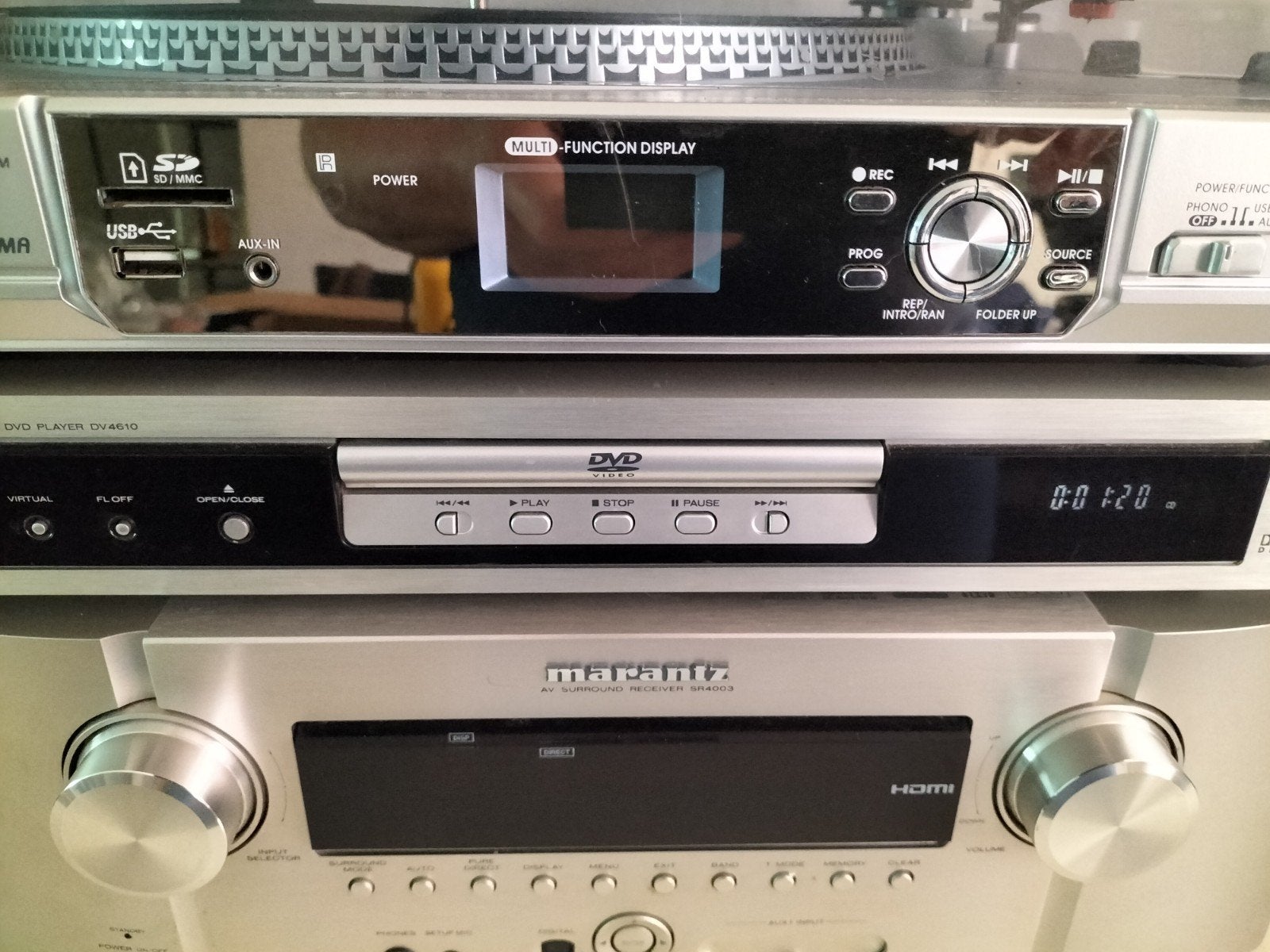 Marzaniz versterker cd pickup, Ophalen, Audio