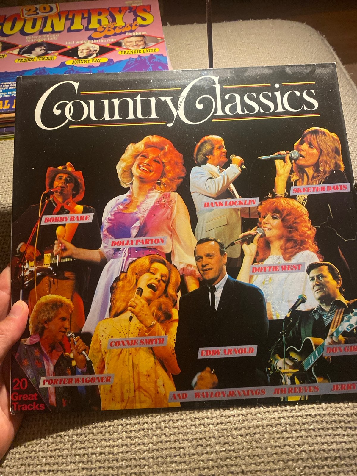 Country Classics LP - Diverse Artiesten (Dolly Parton, Waylo, Gebruikt, Ophalen of Verzenden, Verzamelalbum, Inclusief doosje