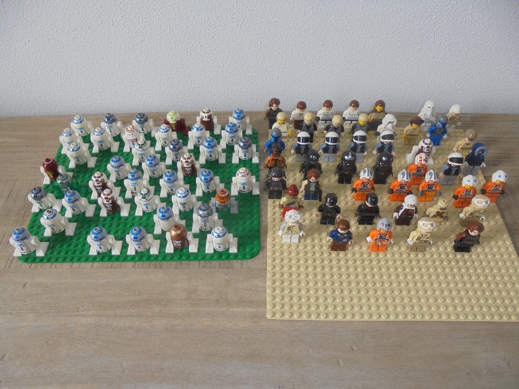 lego Star wars Minifigs Poppetjes 87 stuks, Kinderen en Baby's, Speelgoed | Duplo en Lego, Ophalen of Verzenden, Zo goed als nieuw
