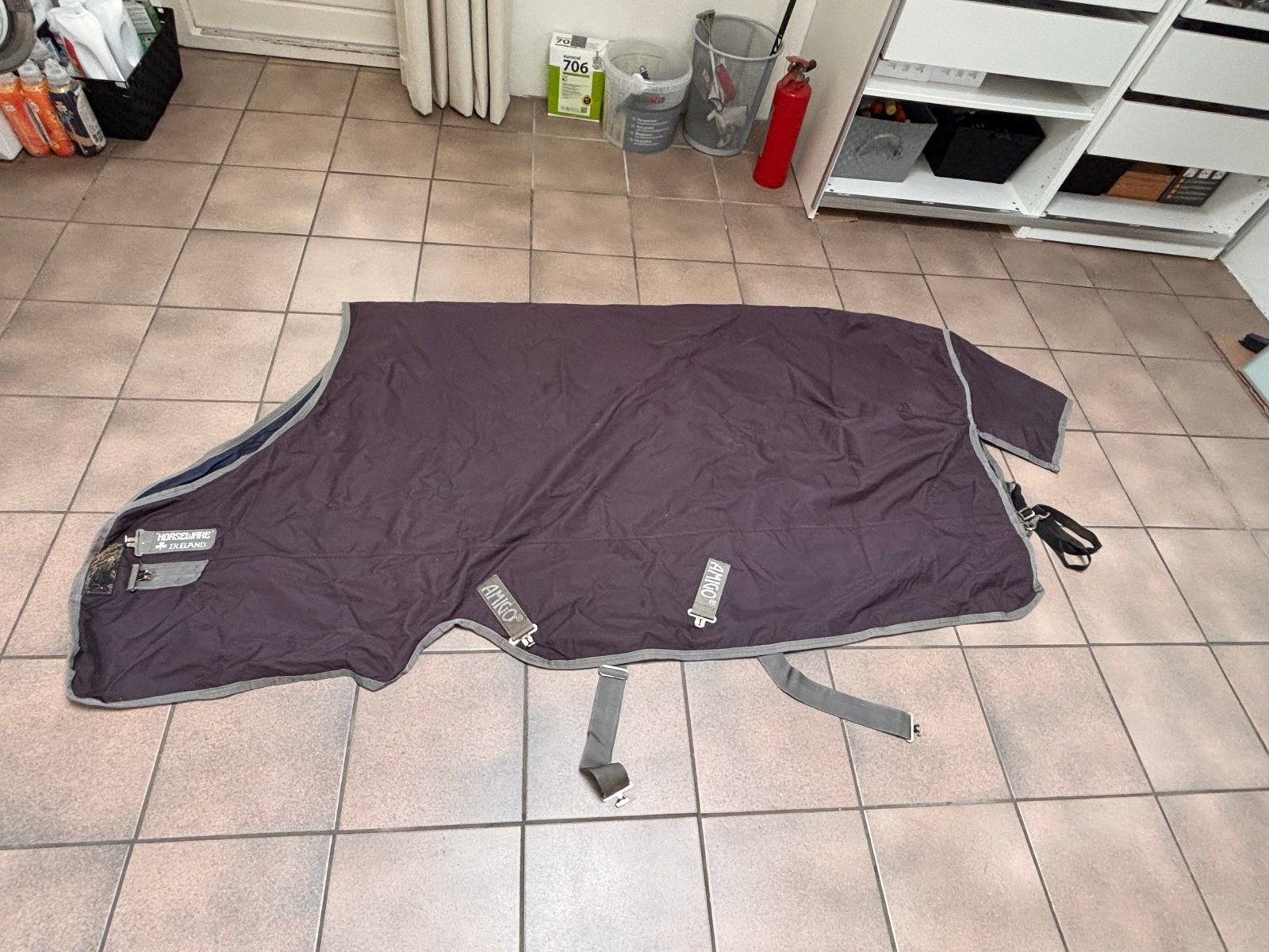Amigo winterdeken 6.9 / 206, Dieren en Toebehoren, Full (L), Ophalen of Verzenden, Zo goed als nieuw, Amigo