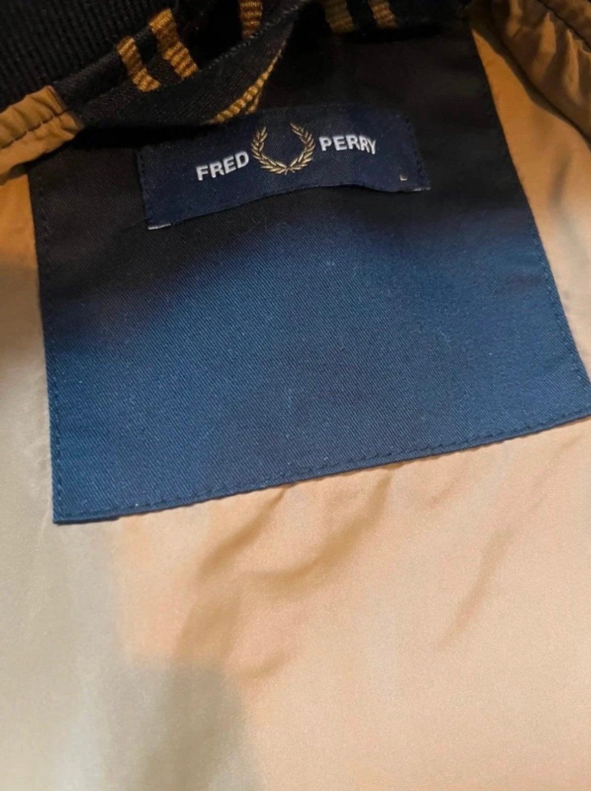 Fred Perry jas, Ophalen, Zo goed als nieuw, Maat 48/50 (M), Meerkleurig