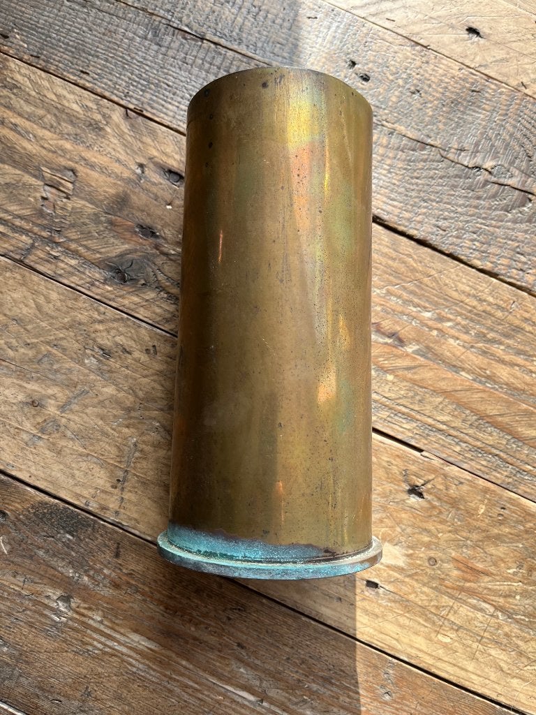 105 mm huls WO 2, Verzamelen, Ophalen of Verzenden, Landmacht, Duitsland, Hulzen of Bodemvondsten