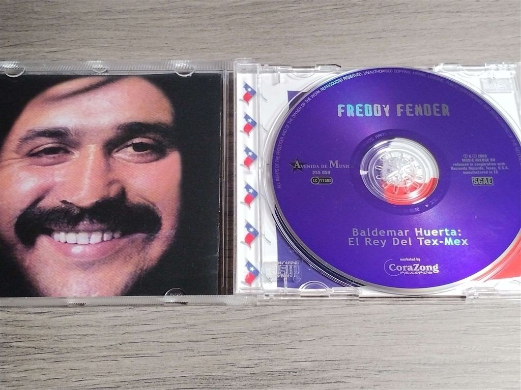 Freddy Fender ‎– Baldemar Huerta: El Rey Del Tex-Mex, Ophalen of Verzenden, Zo goed als nieuw