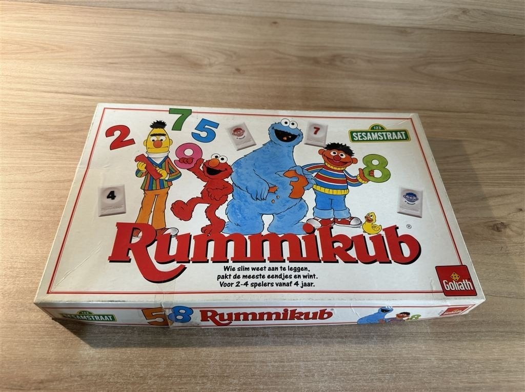 Rummikub sesamstraat - s6846, Verzenden, Zo goed als nieuw