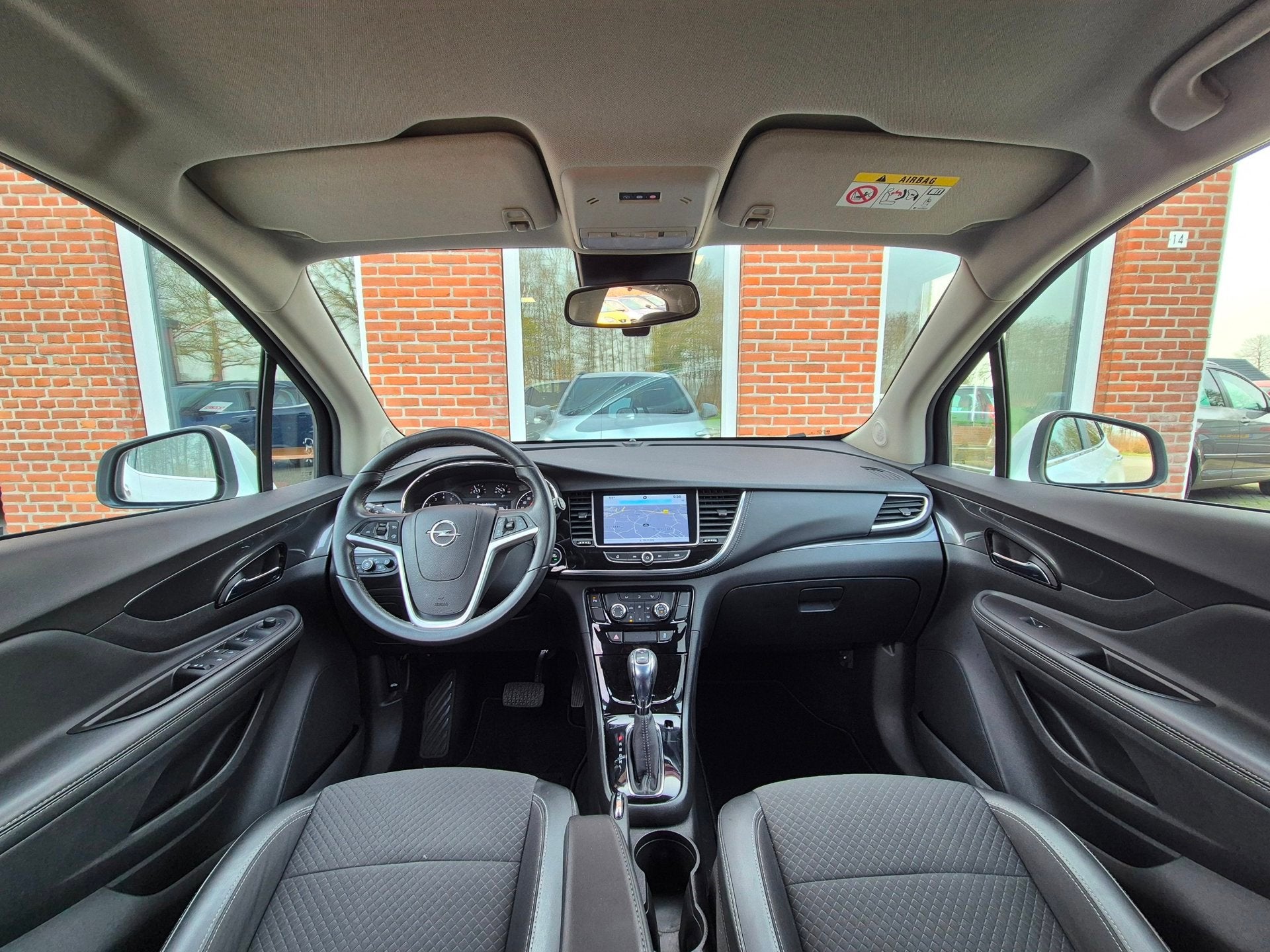 Opel Mokka X 1.4 Turbo Innovation 140PK 5drs AUTOMAAT clima,, Auto's, 15 km/l, Gebruikt, Euro 6, Leder en Stof