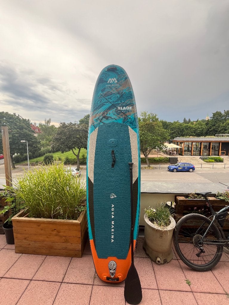 Paddle Board AQUAMARINA Blade 10'6 WindSUP, Ophalen, Met draagtas, 300 cm of meer, Zo goed als nieuw