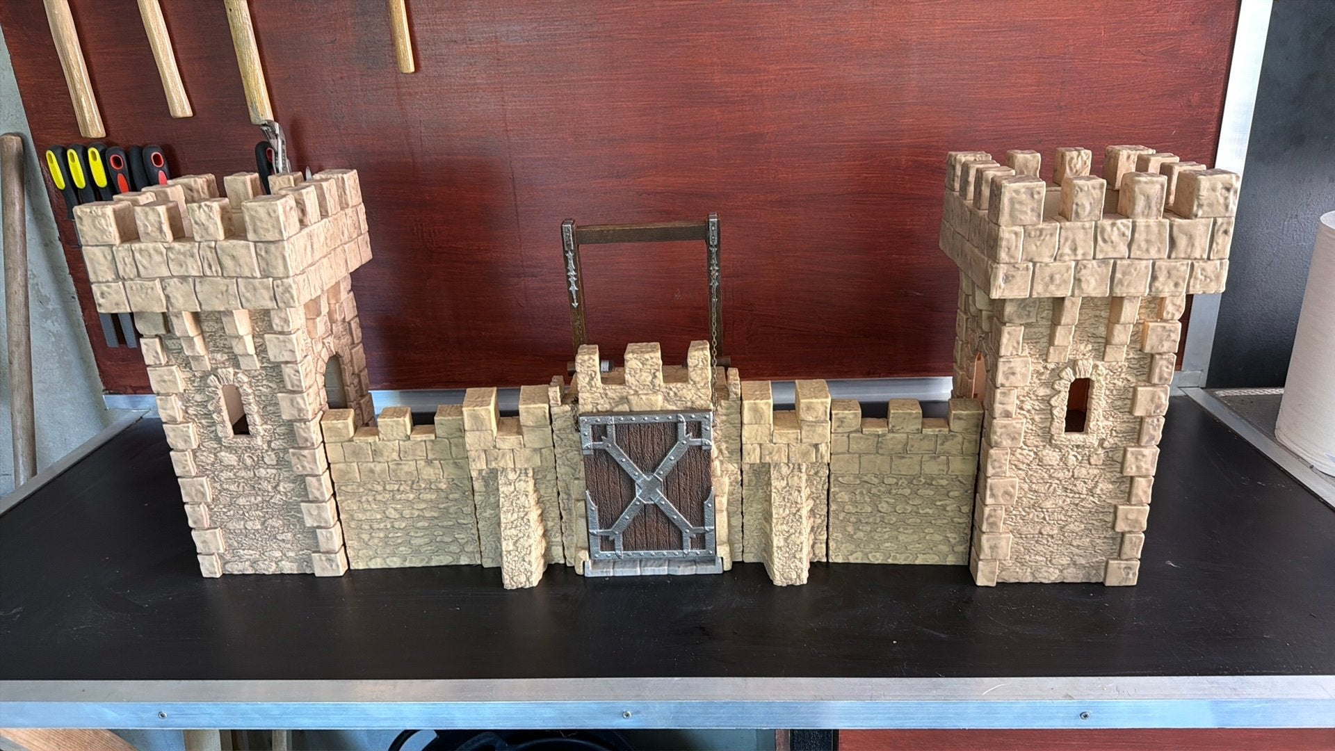 Schleich World of knights: Kasteel/Burcht, Ophalen of Verzenden, Zo goed als nieuw
