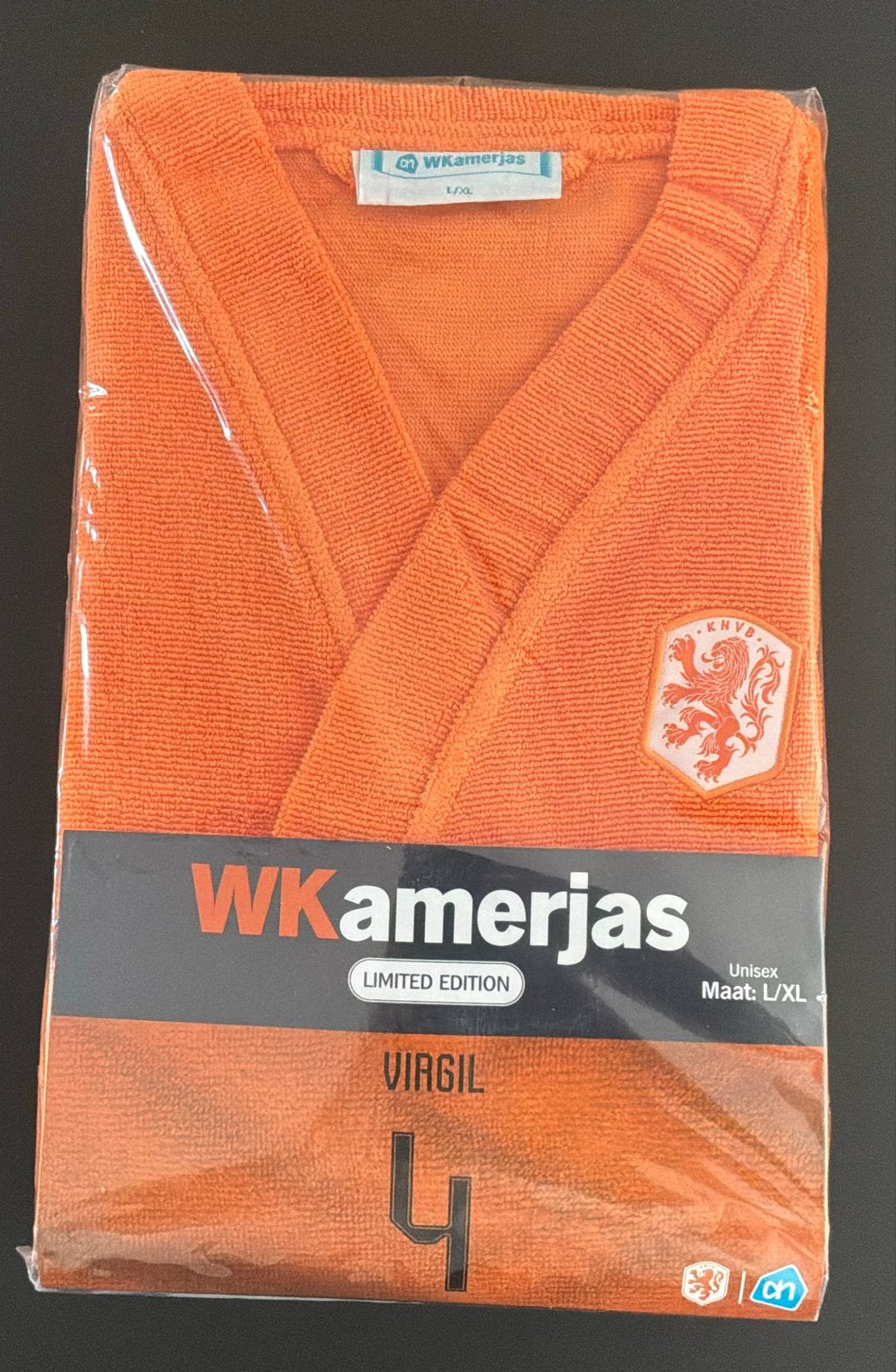 AH, WKamerjas Virgil van Dijk L/XL - Nieuw in verpakking €25, Ophalen of Verzenden