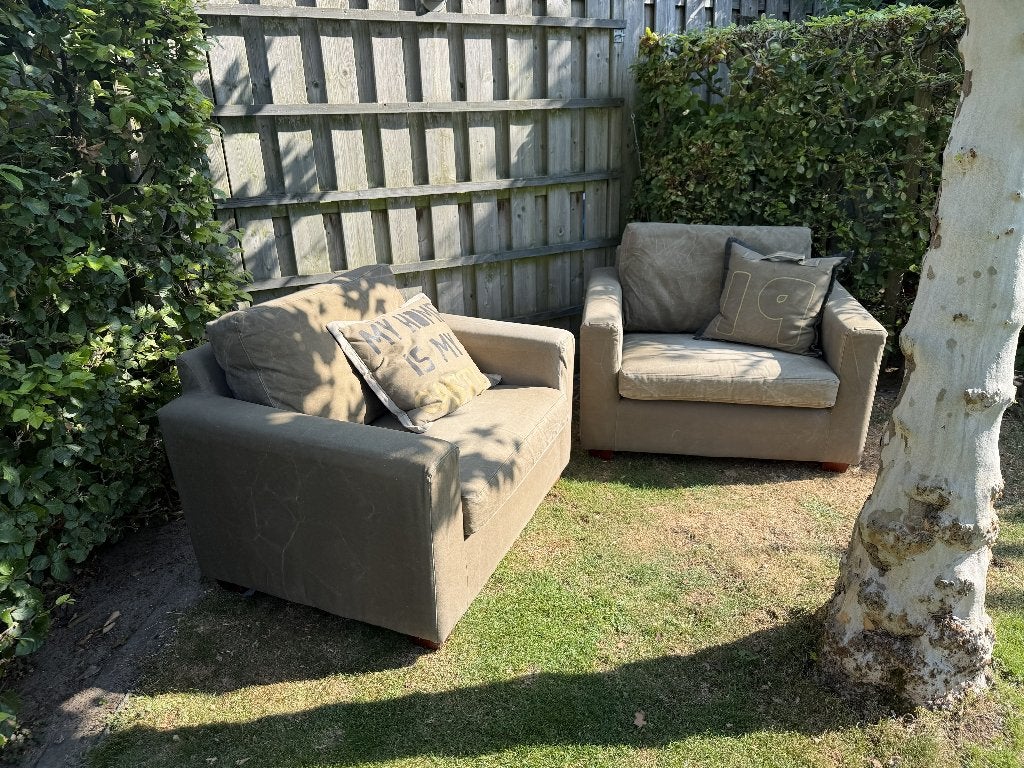 Love Seats voor buiten/binnen GRATIS, Ophalen, Gebruikt, Overige materialen