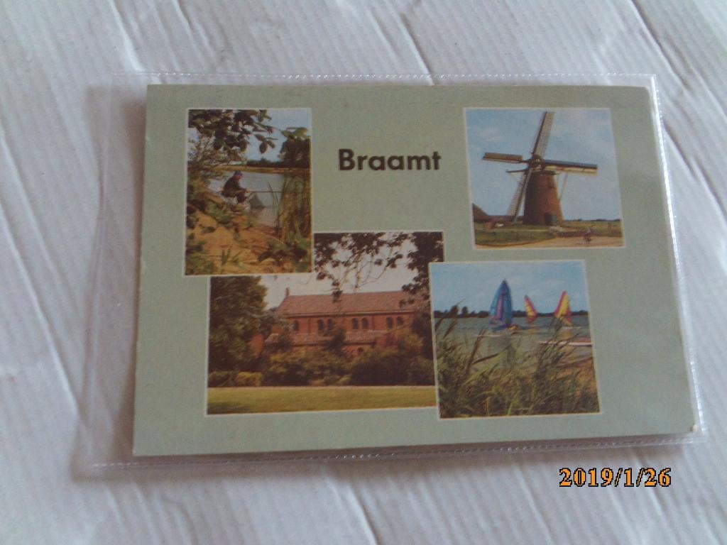 ansichtkaart braamt, Verzamelen, Ophalen of Verzenden, 1980 tot heden, Gelopen