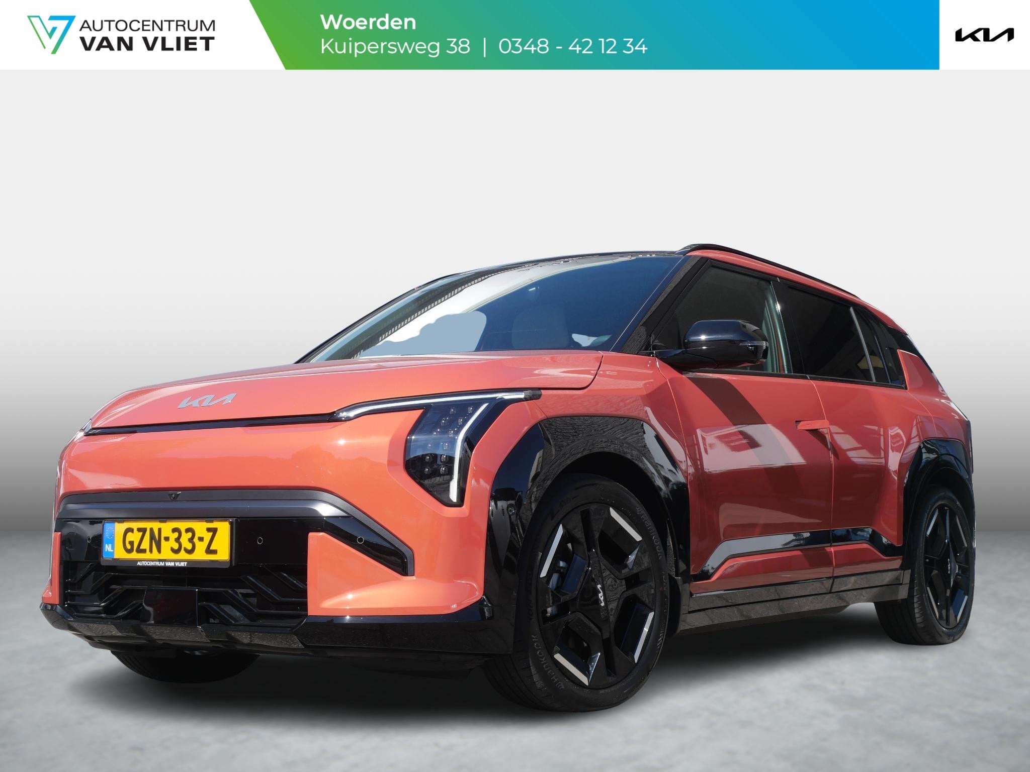 Kia EV3 GT-PlusLine 81.4 kWh | HUD| Harman/Kardon | Schuif/o, Auto's, Kia, Overige kleuren, Origineel Nederlands, Kia Top Selectie