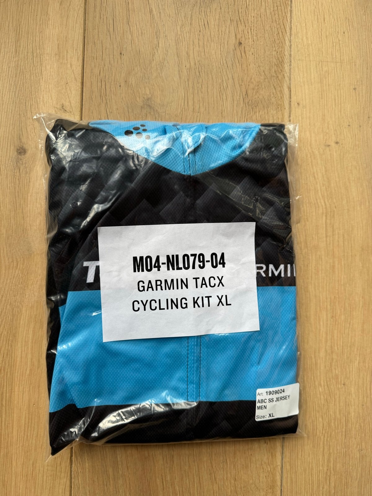 Garmin Tacx Fietskleding Set - Shirt & Broek XL, Heren, Nieuw, Ophalen of Verzenden, XL