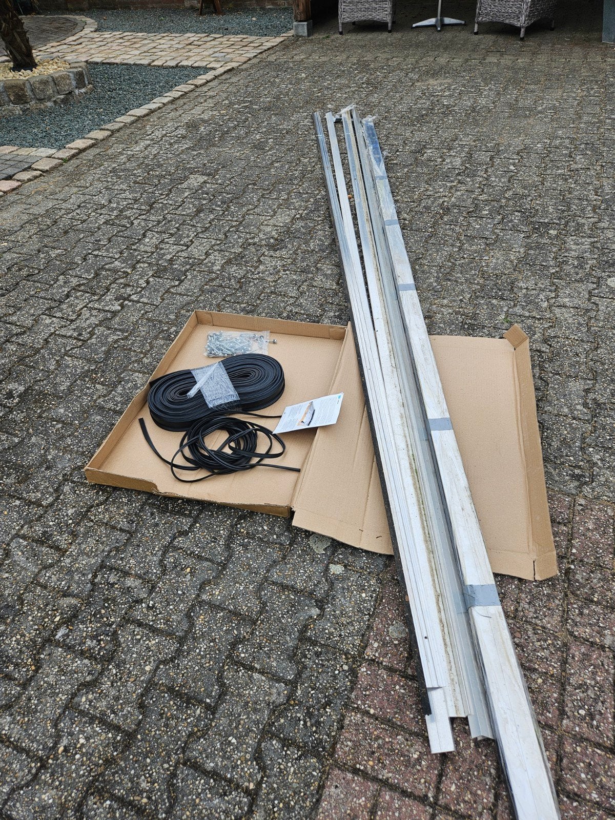 Te koop compleet aluminium dakbeslag, Tuin en Terras, Ophalen, Nieuw, Veranda