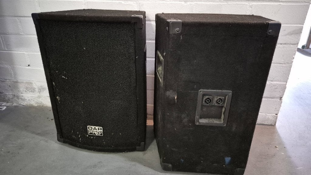 DAP MC-10 / K-110 / DAP MC-10 / K-110 (Set van 2), Gebruikt, Speakerset, Stofbestendig, Ophalen