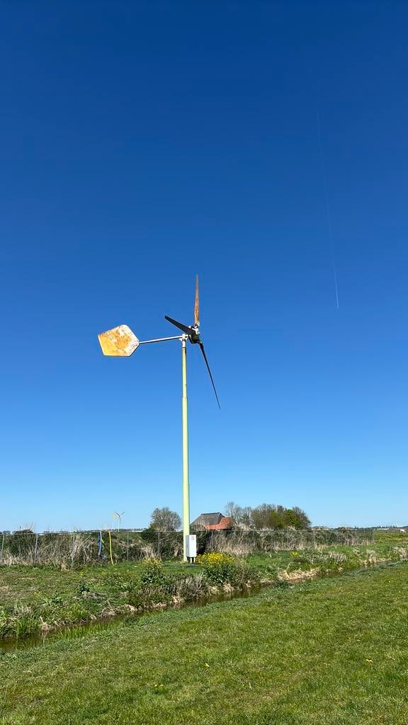 Eaz windmolen zonder mast en fundering, Tuin en Terras, Ophalen, Zo goed als nieuw