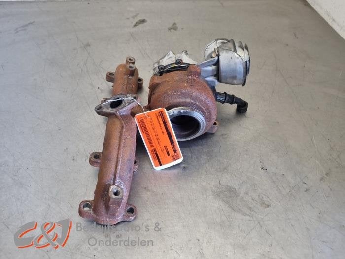 Turbo van een Volkswagen Transporter, Auto-onderdelen, Motor en Toebehoren, Gebruikt, -, Volkswagen, -