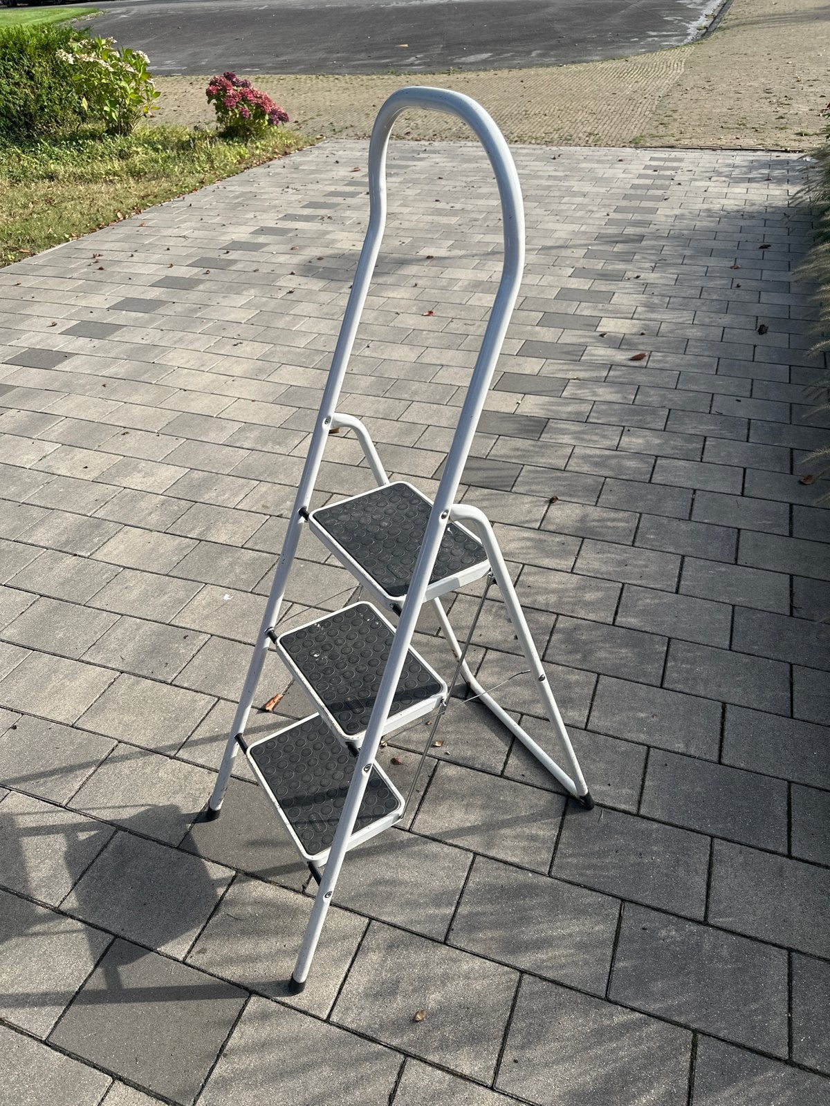 Brabantia 3-trede huishoudtrap met handvat, Doe-het-zelf en Verbouw, Ophalen, Gebruikt, Trap, Minder dan 2 meter