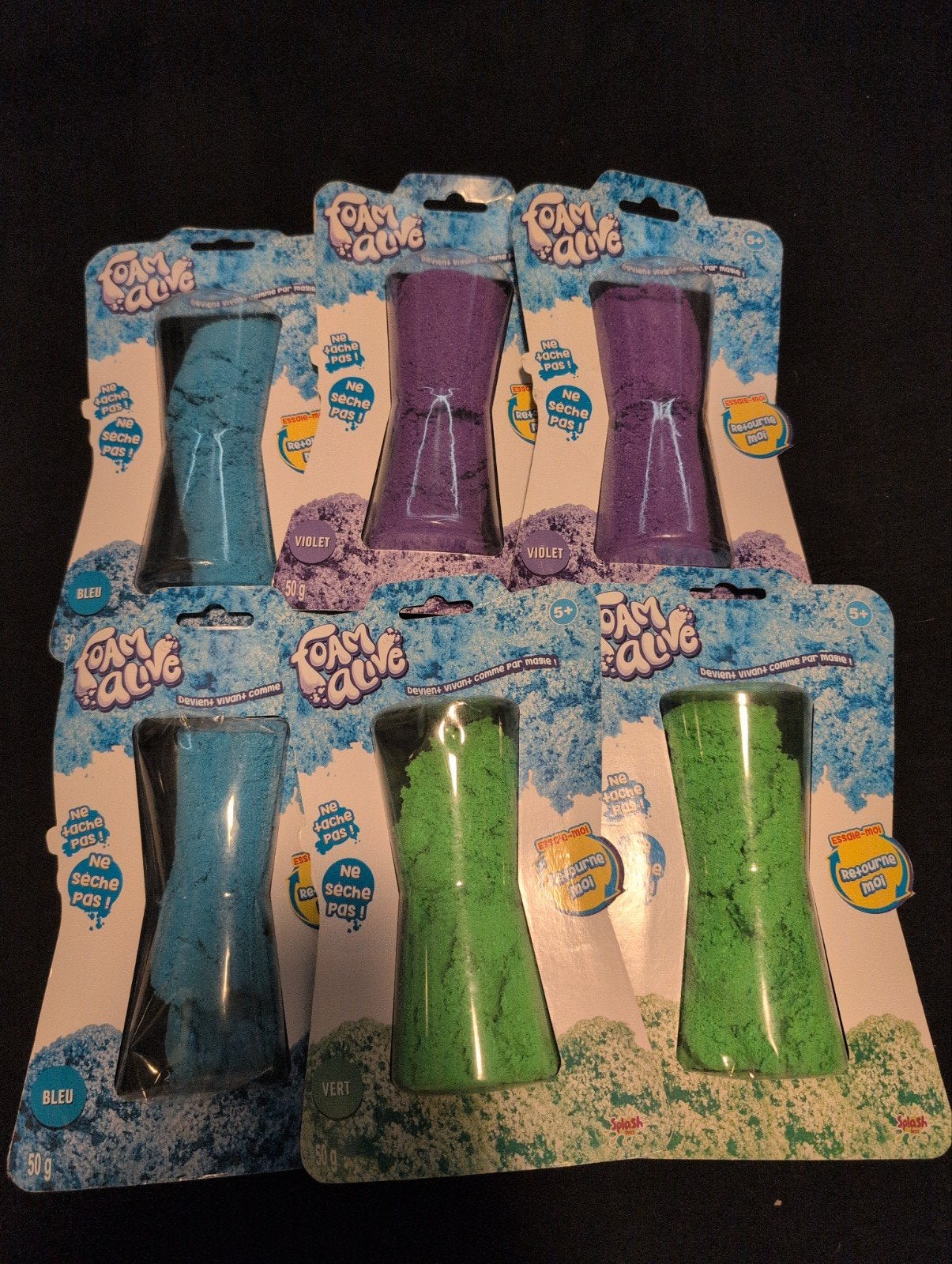 Foam Alive Magisch Zand - Diverse Kleuren (6 stuks), Ophalen of Verzenden, Nieuw, Bouwen