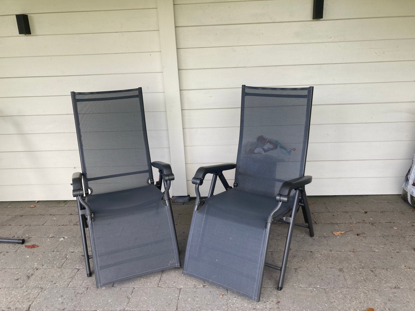 Kettler Alu verstelbare tuinstoelen (2 stuks), Tuin en Terras, Ophalen, Gebruikt, Aluminium, Verstelbaar