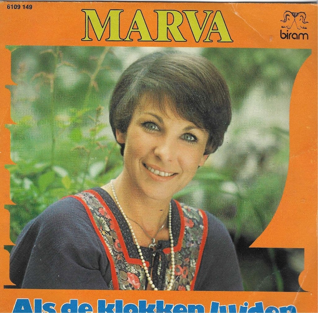 vinyl single   Marva, Ophalen of Verzenden, Gebruikt, Pop