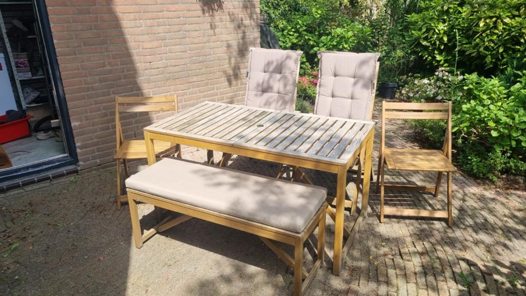 Ikea NÄMMARÖ Tuinmeubelset, Tuin en Terras, Ophalen, Gebruikt