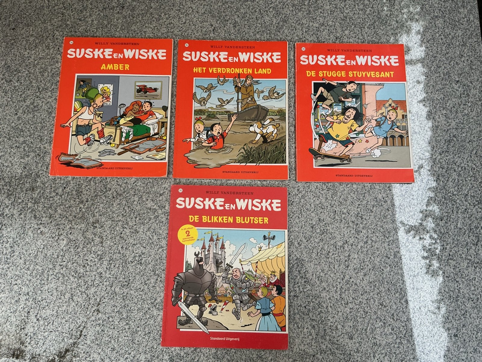 Suske en Wiske stripboeken, Meerdere stripboeken, Verzenden, Gelezen