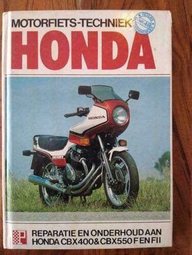 werkplaatshandboek HONDA CBX400 en CBX500; 11,95 euro, Motoren, Ophalen of Verzenden, Honda