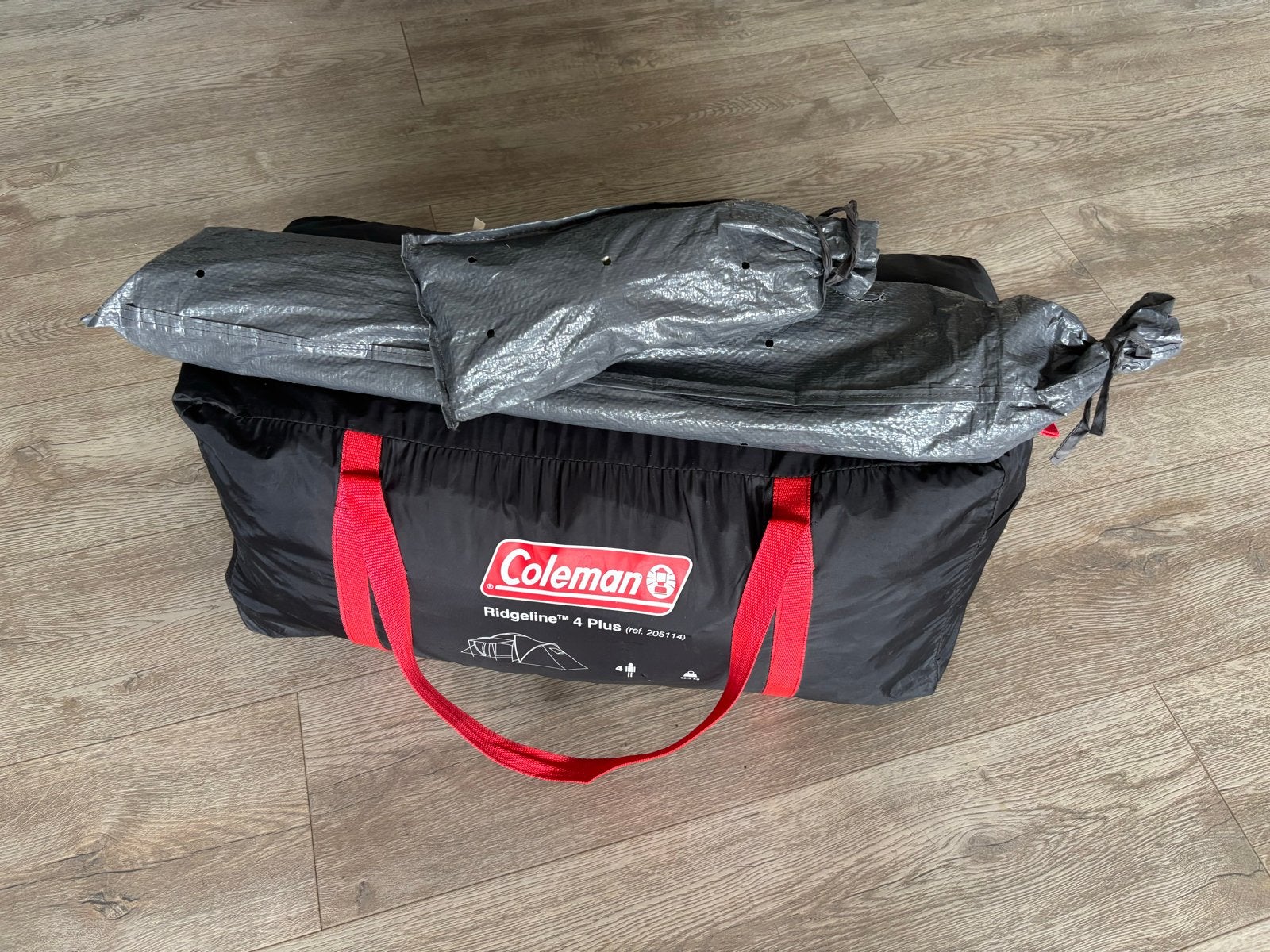 Coleman Ridgeline 4 Plus tent - 4 persoons, Caravans en Kamperen, Tenten, Ophalen, Gebruikt, Tot en met 4