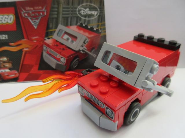 30121 Disney Cars Grem met bouwtekening, Lego, Compleet, Ophalen of Verzenden, Zo goed als nieuw