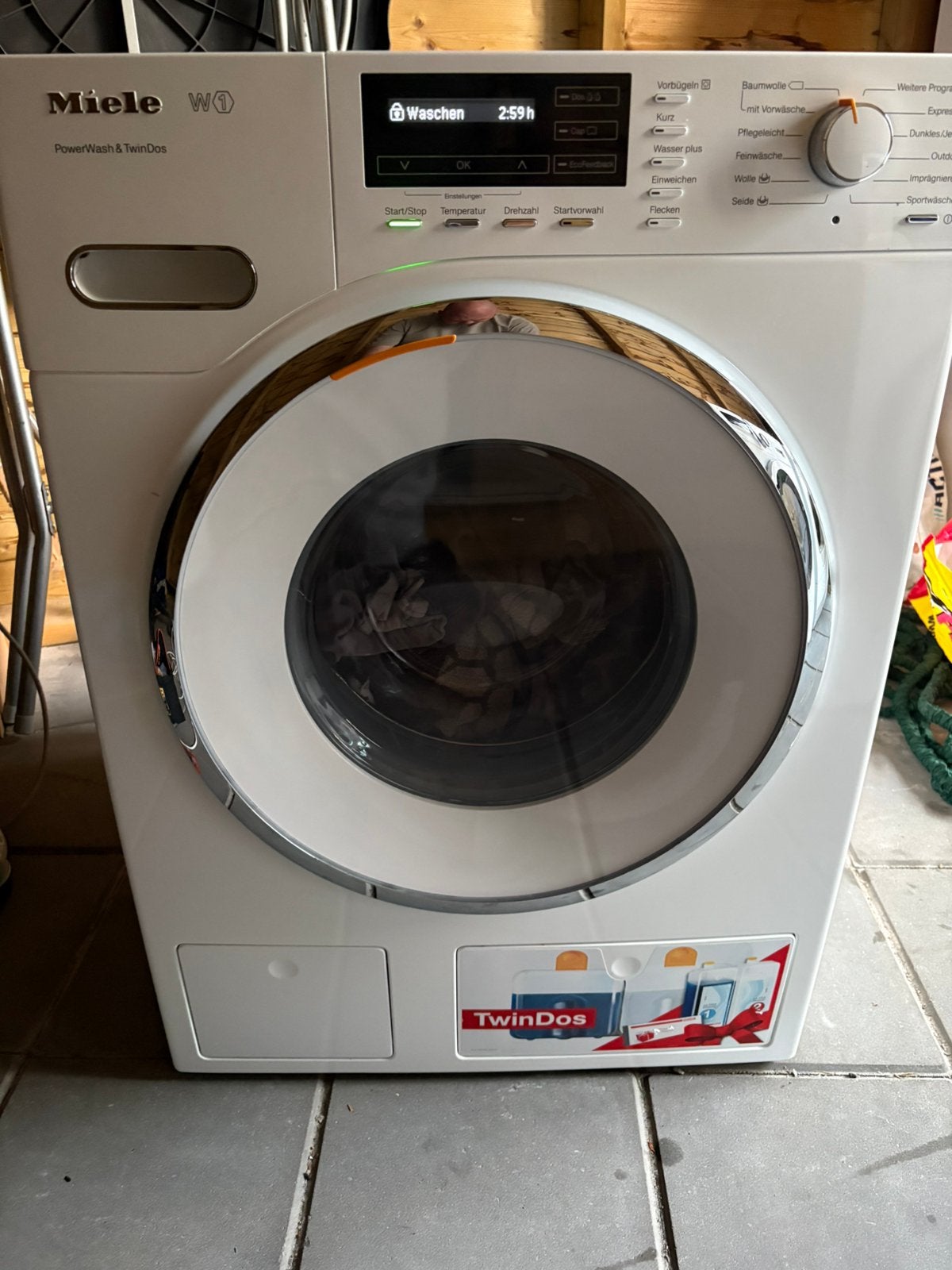 Miele W1 Powerwash & Twindos wasmachine, Witgoed en Apparatuur, 8 tot 10 kg, Ophalen of Verzenden, 85 tot 90 cm, 1600 toeren of meer