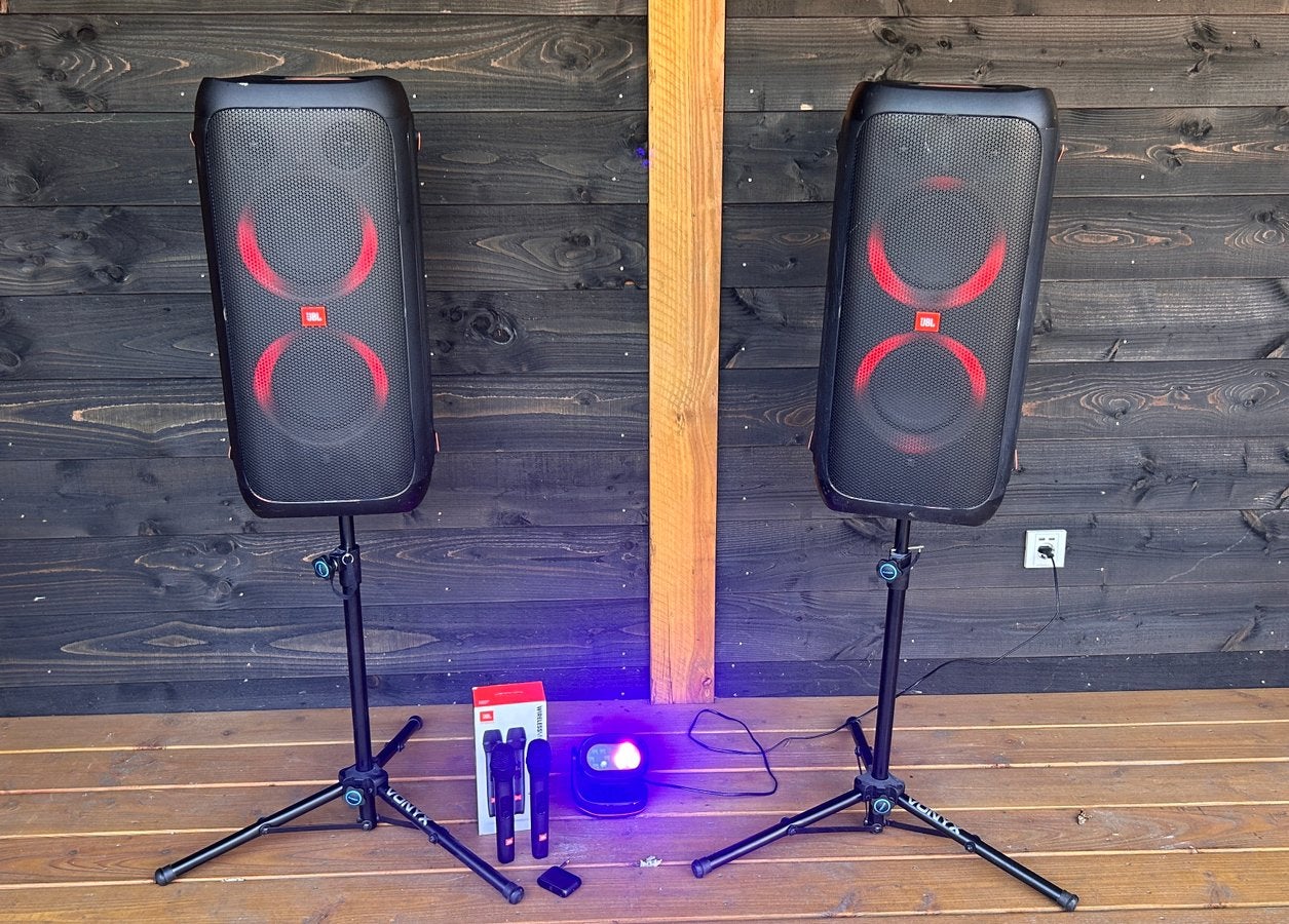 JBL 310 party  set - Prijs is bespreekbaar, Ophalen, Gebruikt, Complete set