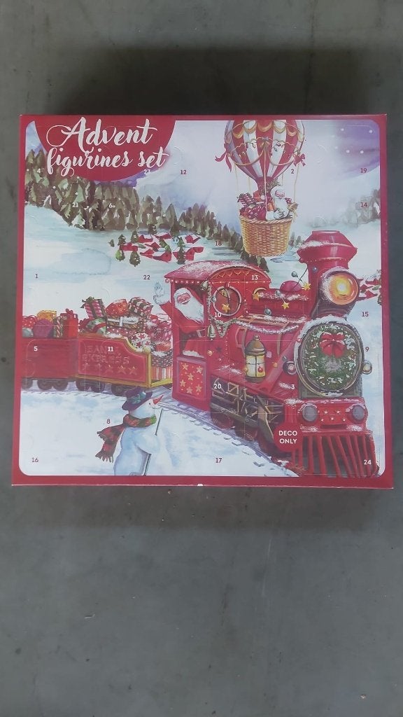 kerst adventkalander, Ophalen, Nieuw