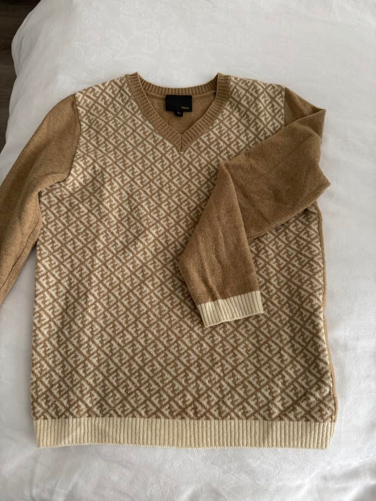 Originele Fendi trui voor kinderen - Maat 8 jaar/134, Ophalen of Verzenden, Zo goed als nieuw, Jongen of Meisje, Trui of Vest