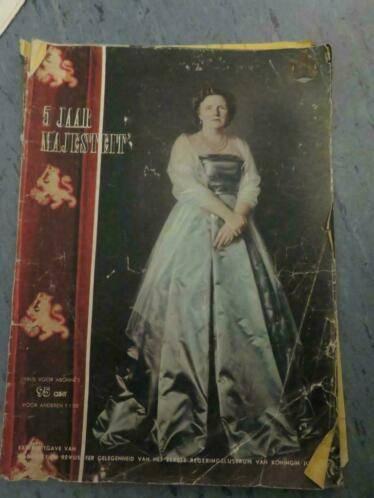 oude tijdschriften Koninklijk huis Wilhelmina, Juliana, Beax, Verzenden, Gelezen
