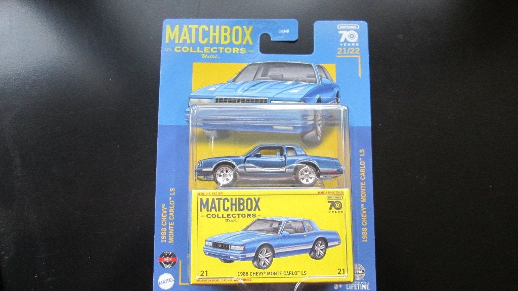 Chevy Monte Carlo LS 1988 Matchbox Collectors 1:64, Ophalen of Verzenden, Nieuw, Auto
