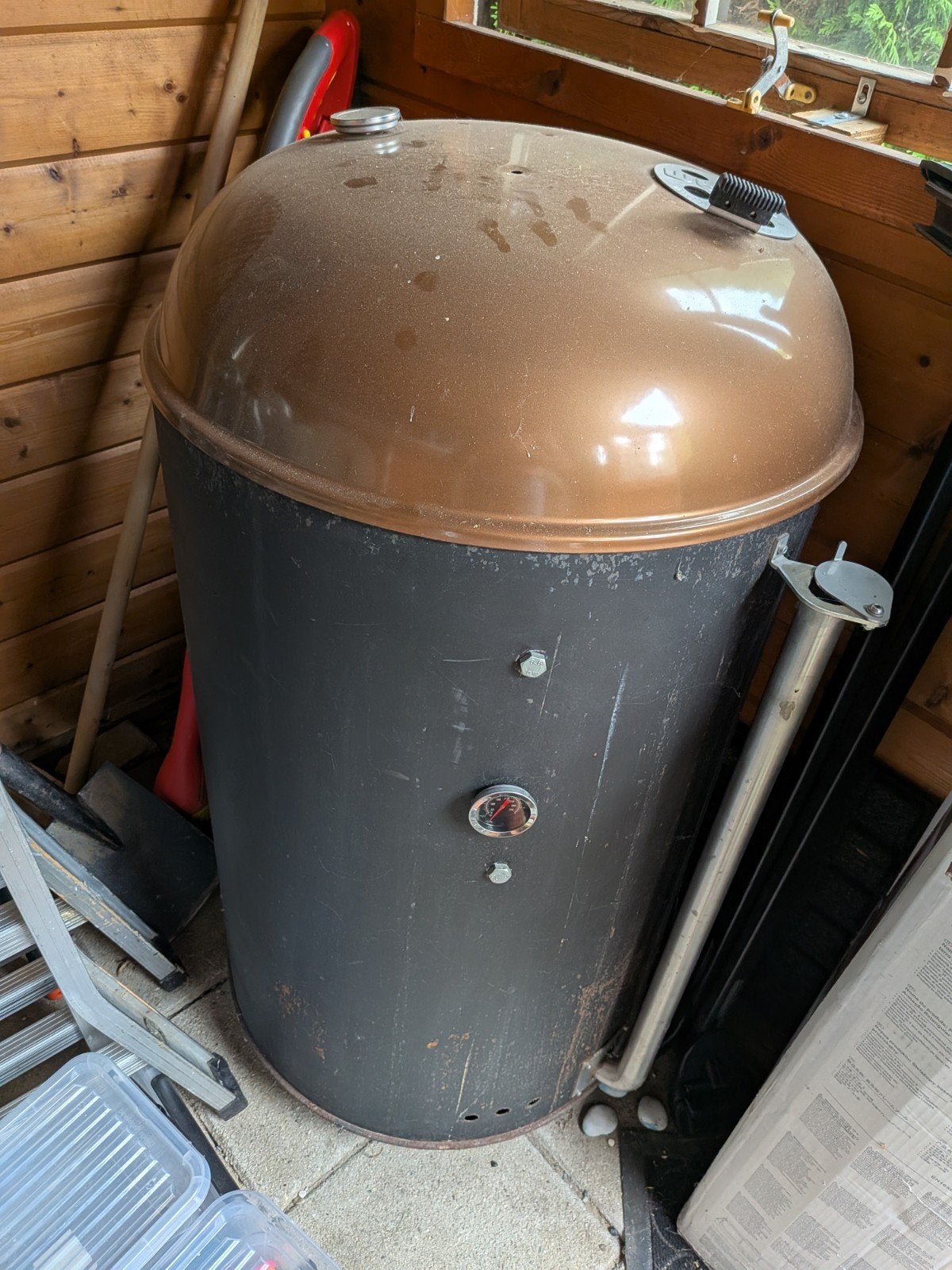 UDS Smoker Rond 57cm - 2 Roosters & Grote Kolenmand, Ophalen