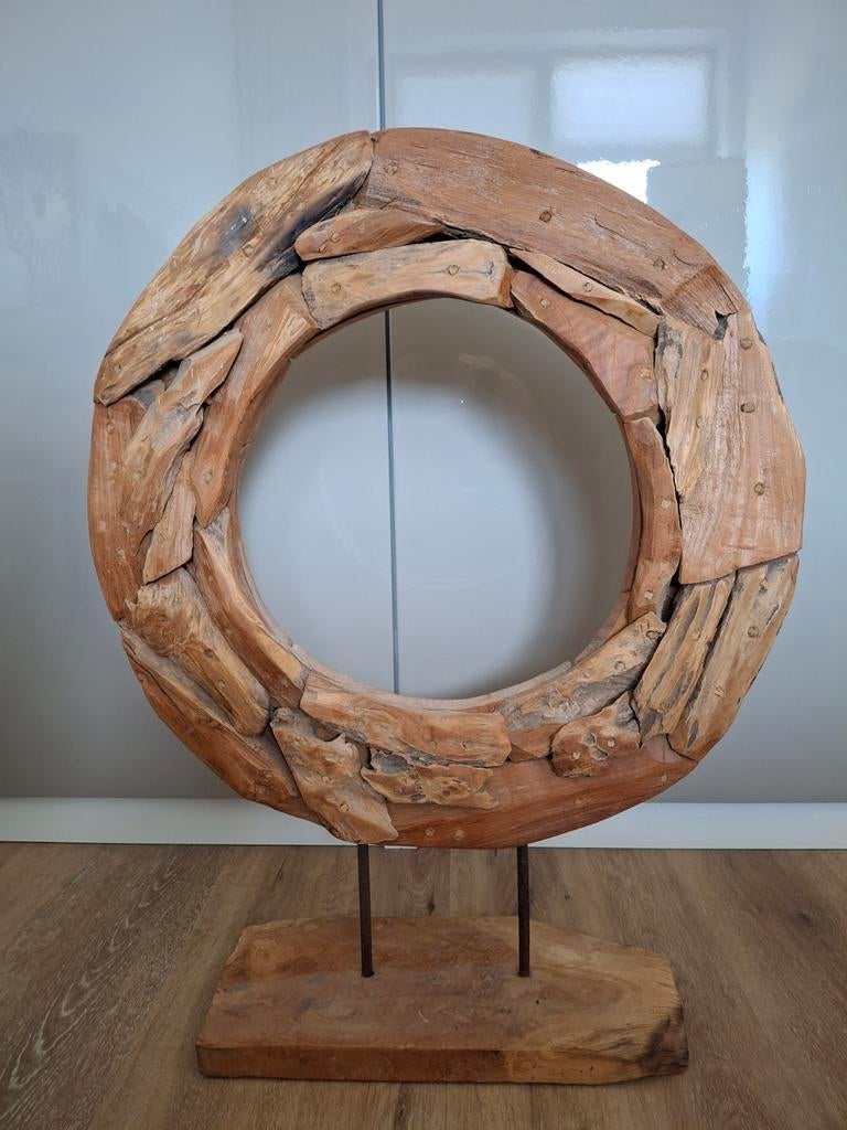 Houten ornament 65cm bij 50cm., Ophalen of Verzenden