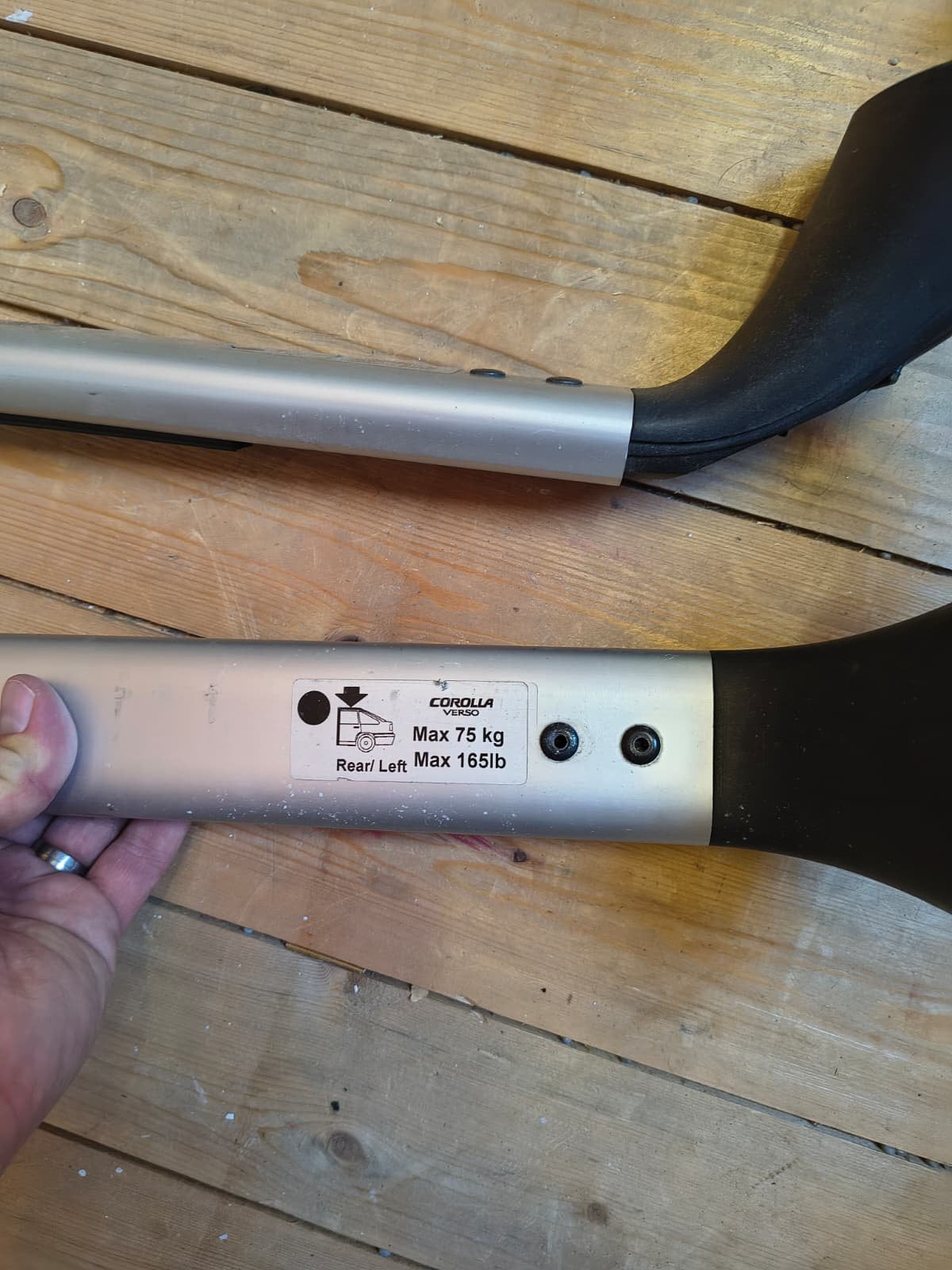 Dakdragers Toyota Corolla Verso, Auto diversen, Ophalen, Zo goed als nieuw