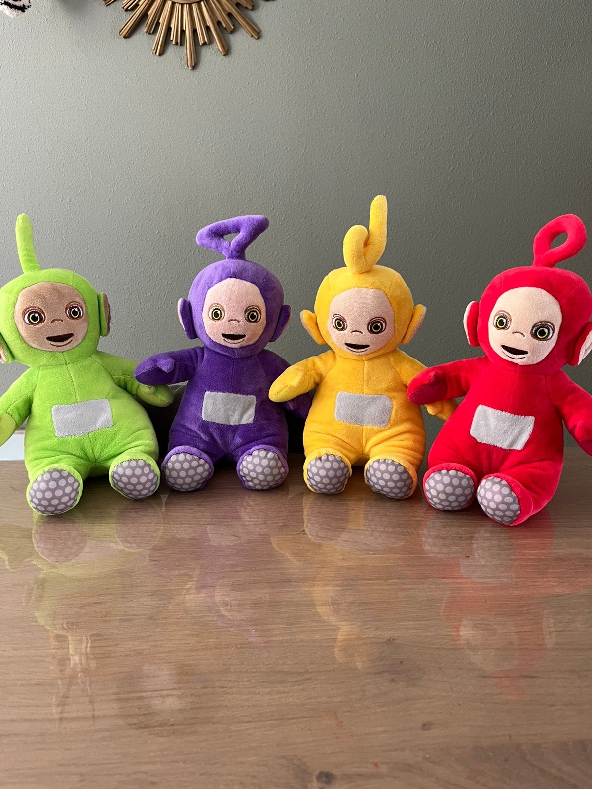 Mooie set Teletubbies 29cm, Kinderen en Baby's, Speelgoed | Knuffels en Pluche, Ophalen of Verzenden, Zo goed als nieuw, Overige typen