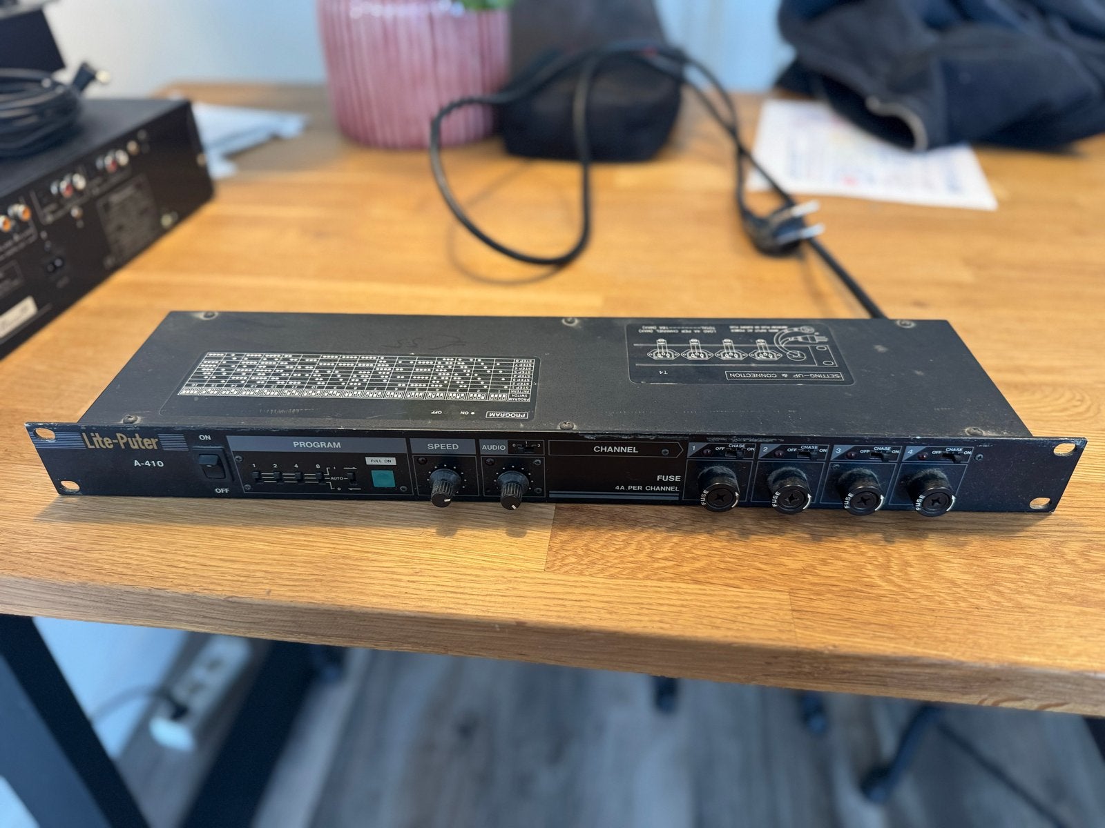 Lite-Puter A-410 DMX Lichtcontroller, Muziek en Instrumenten, Ophalen of Verzenden, Gebruikt, Licht