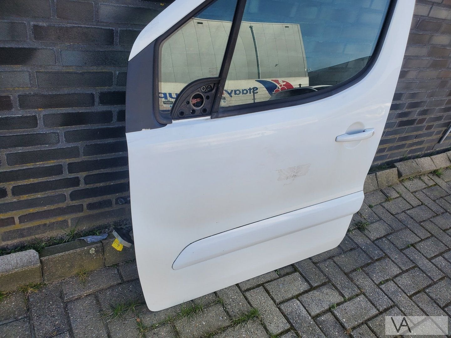 Peugeot Partner Citroen Berlingo 2009 - 2018 deur links wit, Auto-onderdelen, Gebruikt, -, Deur, -