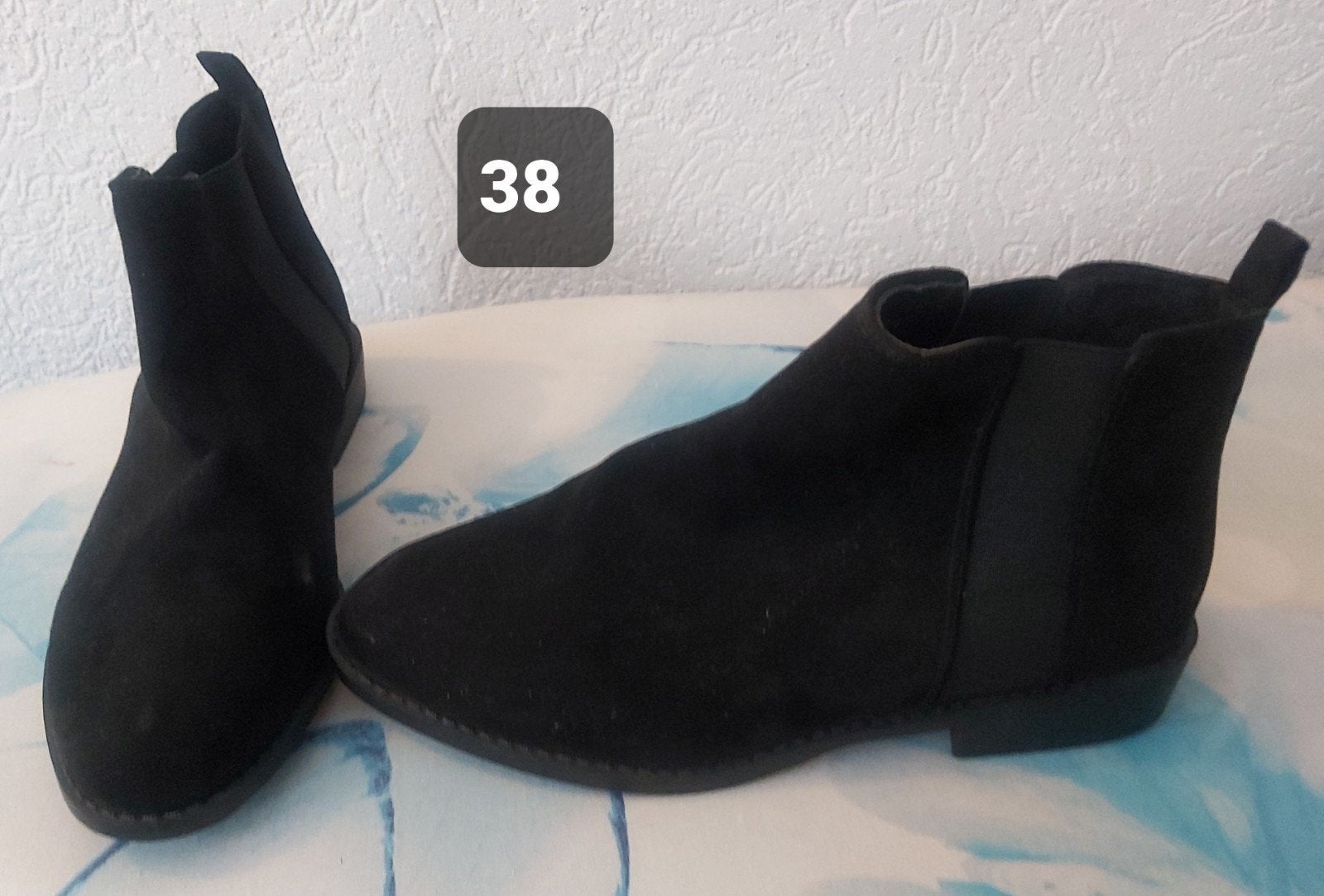 Dames schoenen, Ophalen, Zwart, Lage of Enkellaarzen, Nieuw
