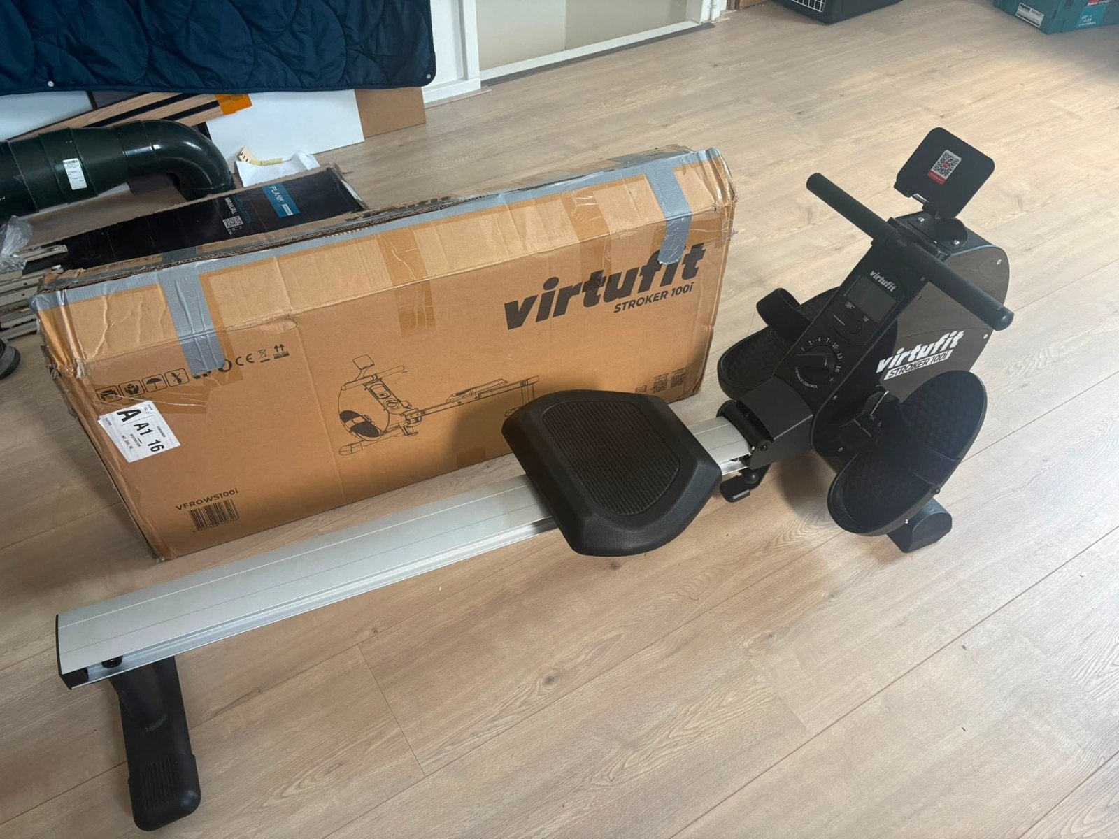 Virtufit roeimachine, zo goed als nieuw, Ophalen, Zo goed als nieuw