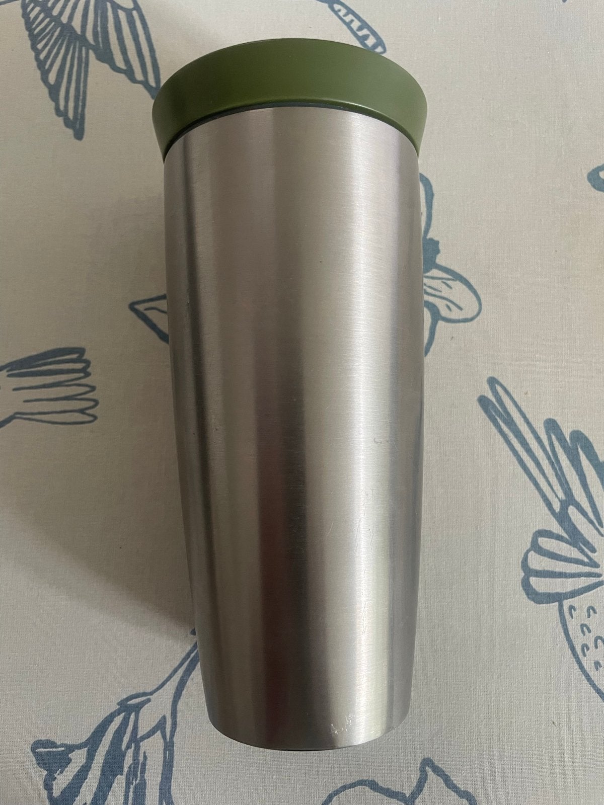 Rosendahl Travel Mug - Groen/RVS - Gebruikt, Ophalen of Verzenden, Zo goed als nieuw, Metaal, Overige merken