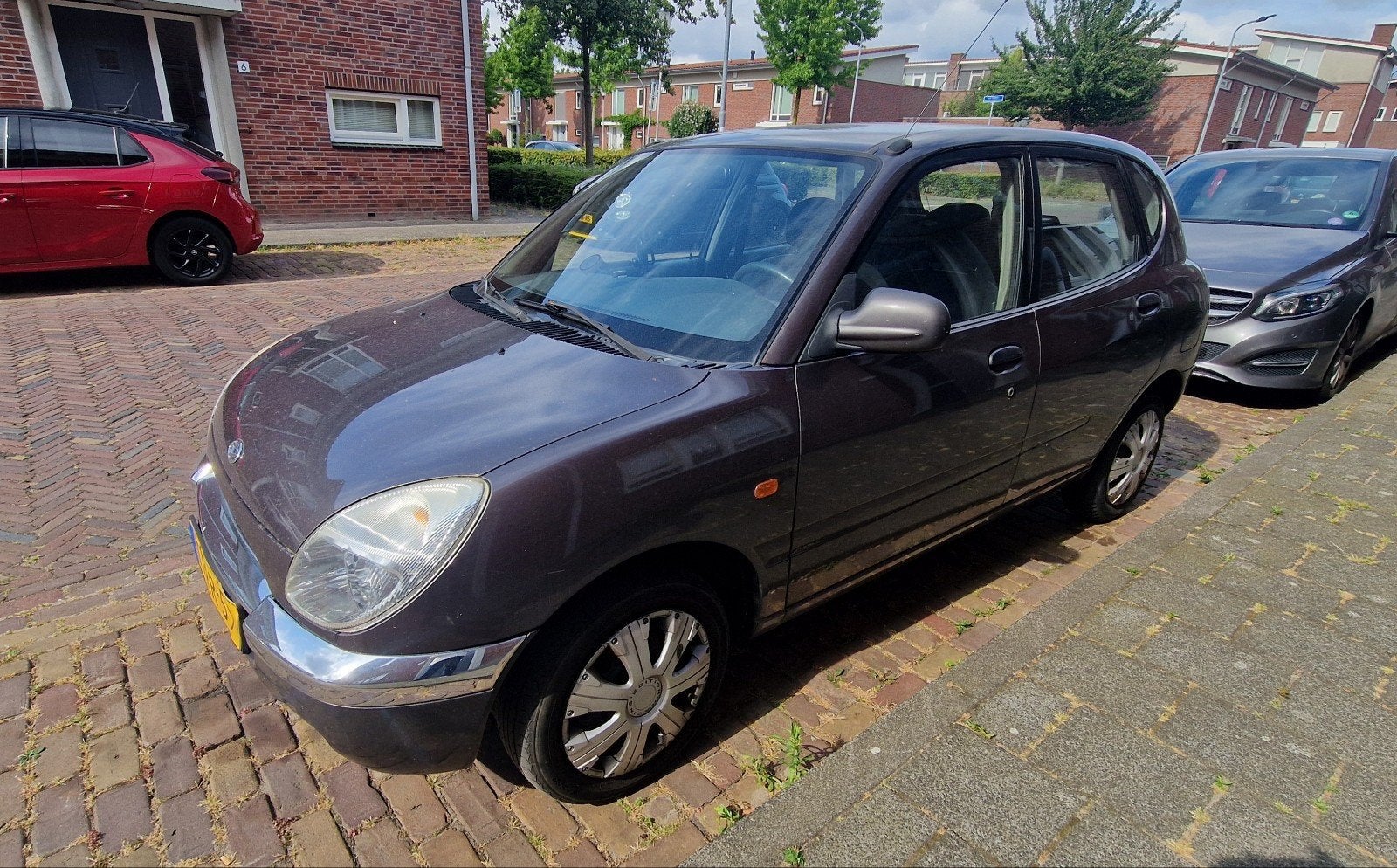 Daihatsu Sirion automaat apk 6/2027 , 153.000km gelopen, Auto's, Daihatsu, Particulier, Sirion, ABS, Airbags, Airconditioning