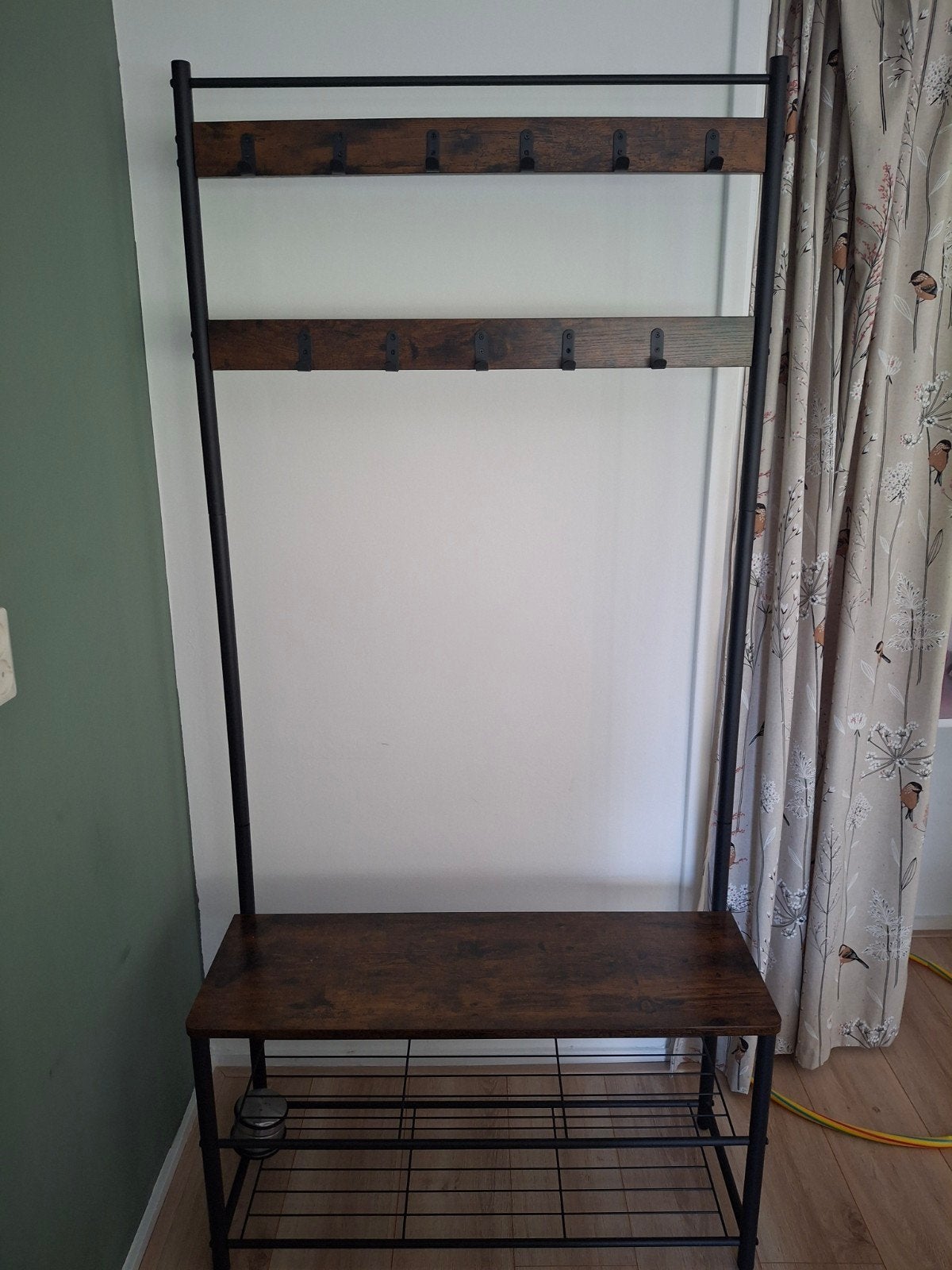 Gratis Acaza garderoberek / kapstok 175 cm hoog, Ophalen, Gebruikt, Metaal, Staande kapstok