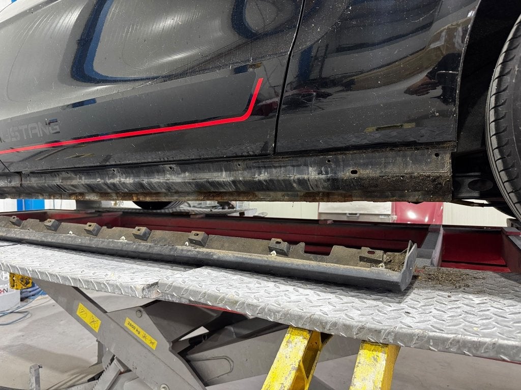 GEZOCHT plaatwerk mustang, donor frame, Auto-onderdelen, Ophalen, Nieuw, Spatbord, Ford
