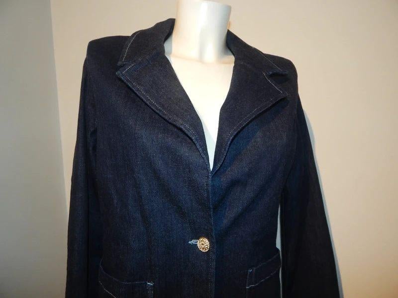 Studio Anneloes jeans jasje sier knopen stretch nieuw, Studio Anneloes, Nieuw, Jasje, Maat 36 (S)