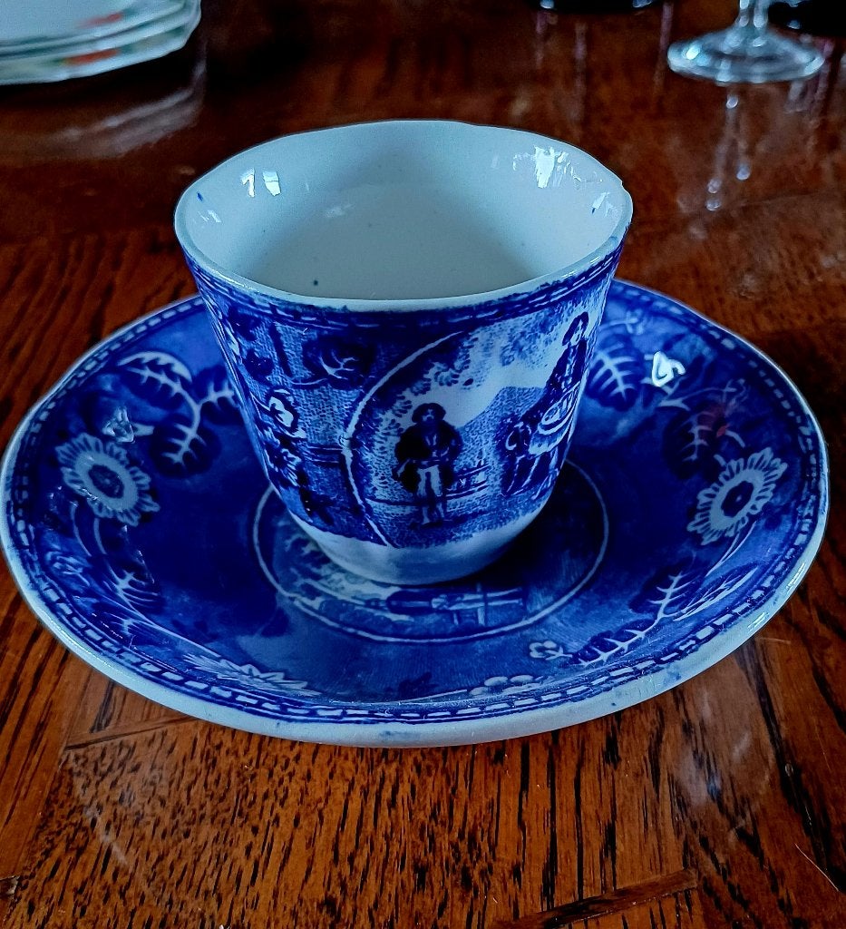 antieke theekopje, Antiek en Kunst, Ophalen