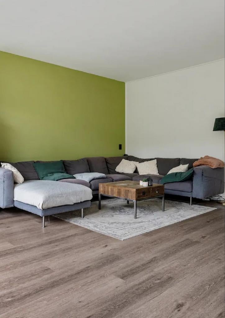 IKEA Norsborg Hoekbank (zit goed, stof beschadigd), Huis en Inrichting, Banken | Bankstellen, Gebruikt, Hoekbank, Vierpersoons of meer
